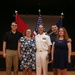 U.S. Navy Cmdr. Nicholas Schaal's promotion ceremony