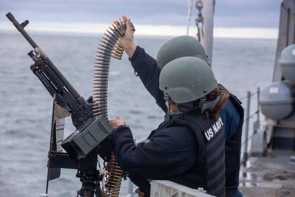 USS GUNSTON HALL GUN SHOOT