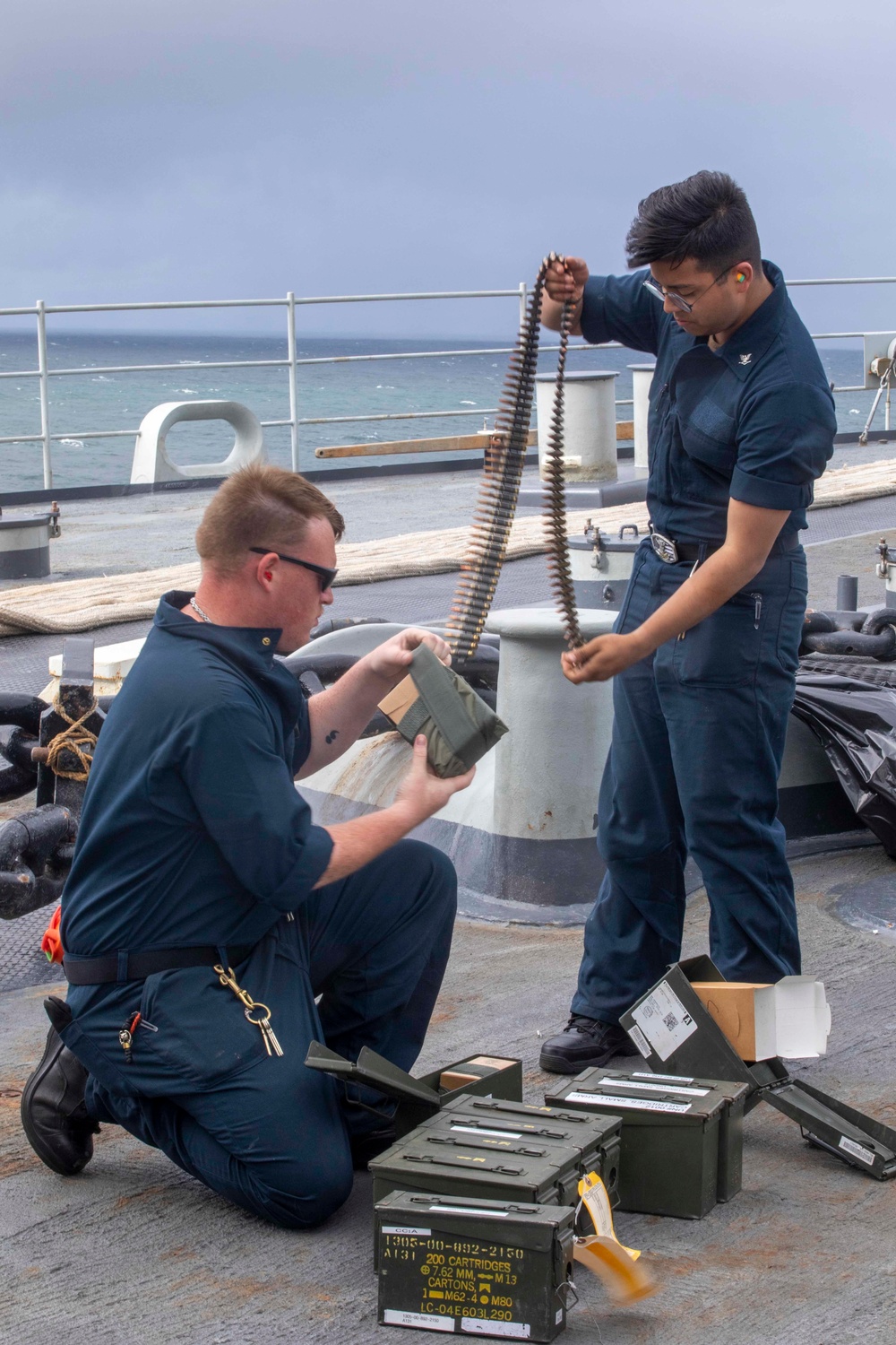 USS GUNSTON HALL GUN SHOOT