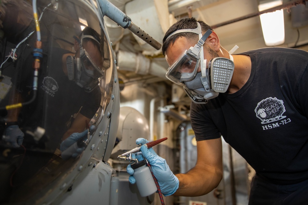 The USS Bainbridge is on a scheduled deployment in the U.S. Naval Forces Europe area of operations, employed by U.S. Sixth Fleet to defend U.S., Allied and Partner interests.