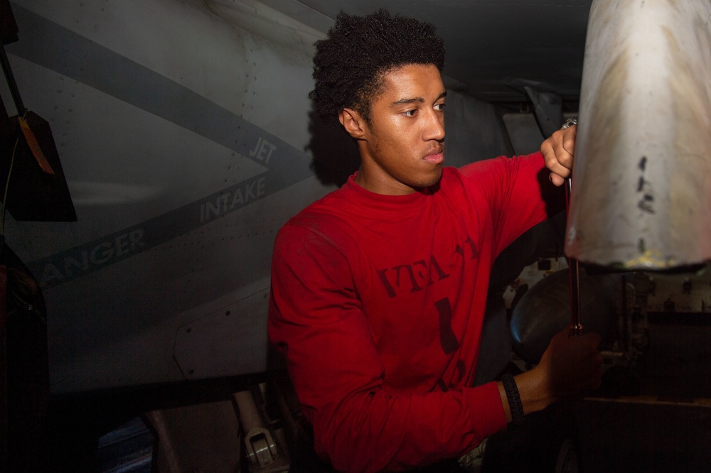The Harry S. Truman Carrier Strike Group is on a scheduled deployment in the U.S. Naval Forces Europe area of operations, employed by U.S. Sixth Fleet to defend U.S., allied and partner interests.