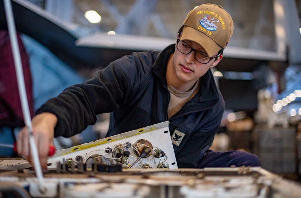 The Harry S. Truman Carrier Strike Group is on a scheduled deployment in the U.S. Naval Forces Europe area of operations, employed by U.S. Sixth Fleet to defend U.S., allied and partner interests.