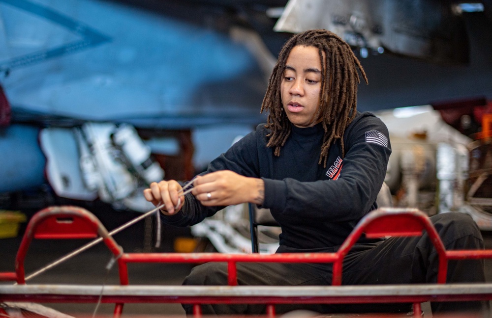 The Harry S. Truman Carrier Strike Group is on a scheduled deployment in the U.S. Naval Forces Europe area of operations, employed by U.S. Sixth Fleet to defend U.S., allied and partner interests.