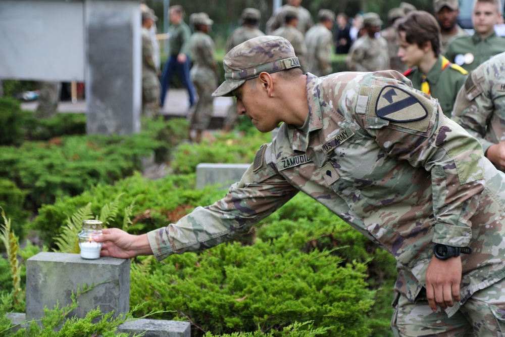 WWII Commemoration Wreath Laying Ceremony