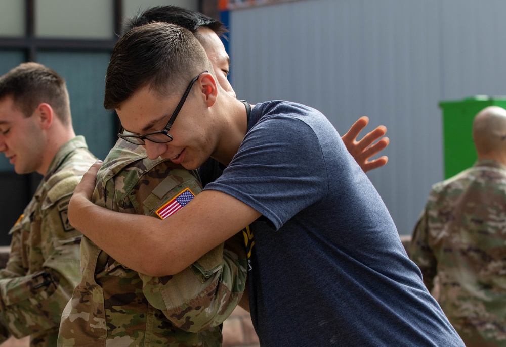 525TH Expeditionary Military Intelligence Brigade holds promotion ceremony