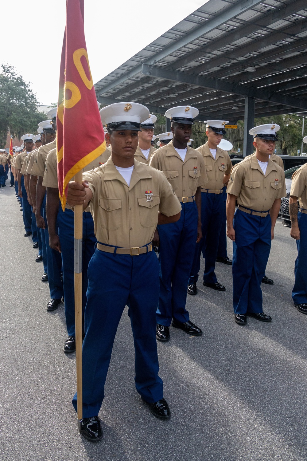 6th Marine Corps District Hotel Company Honor Graduates