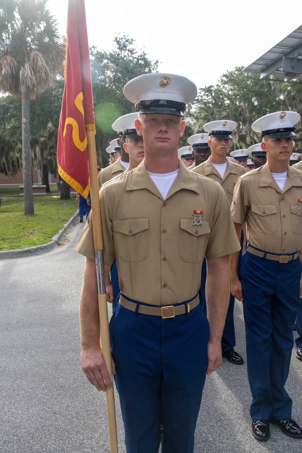 6th Marine Corps District Hotel Company Honor Graduates