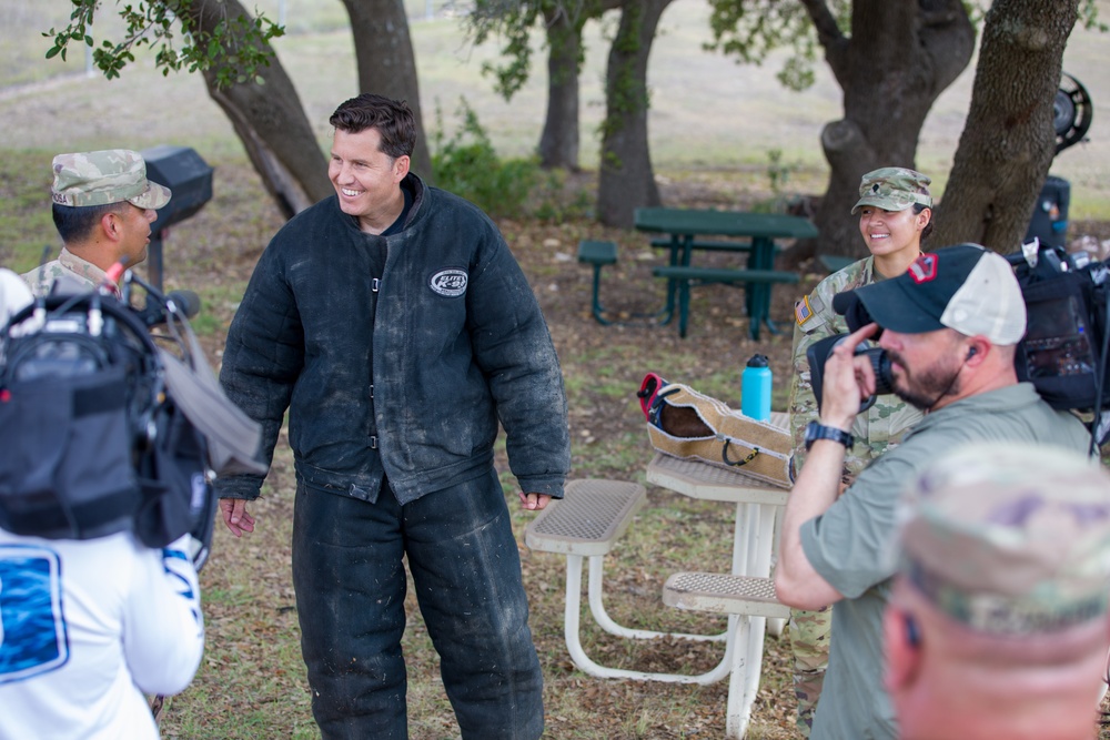 Fox and Friends go live from Fort Hood with host Will Cain