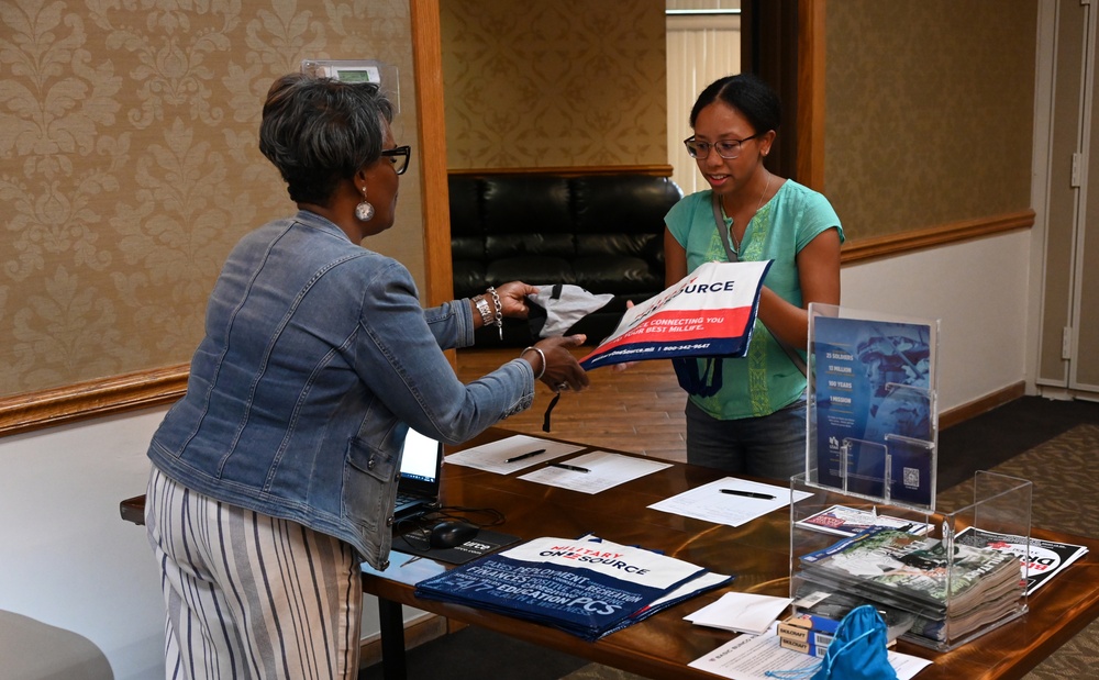 Spouses enjoy night of information, fun