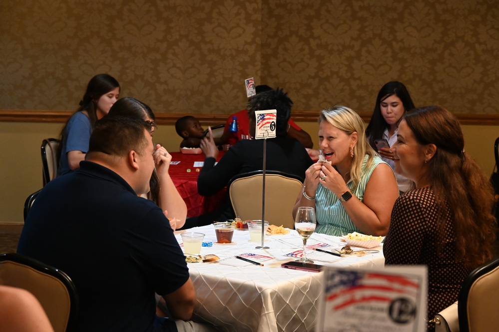 Spouses enjoy night of information, fun