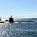 USS San Juan (SSN 751) returns from routine operations to Naval Submarine Base New London