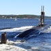 USS San Juan (SSN 751) returns from routine operations to Naval Submarine Base New London