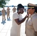 Brittni N. King was promoted to the rank of Lieutenant Commander at a ceremony held at the Martin Luther King, Jr.