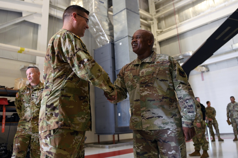 SEA Whitehead visits Whiteman Air Force Base