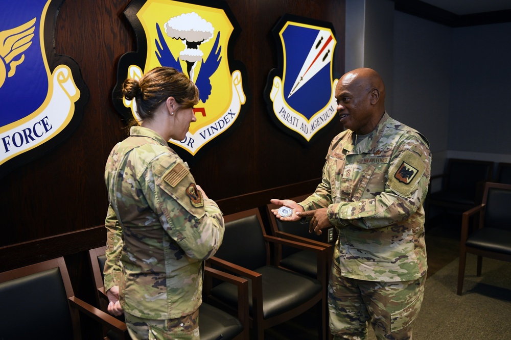 SEA Whitehead visits Whiteman Air Force Base