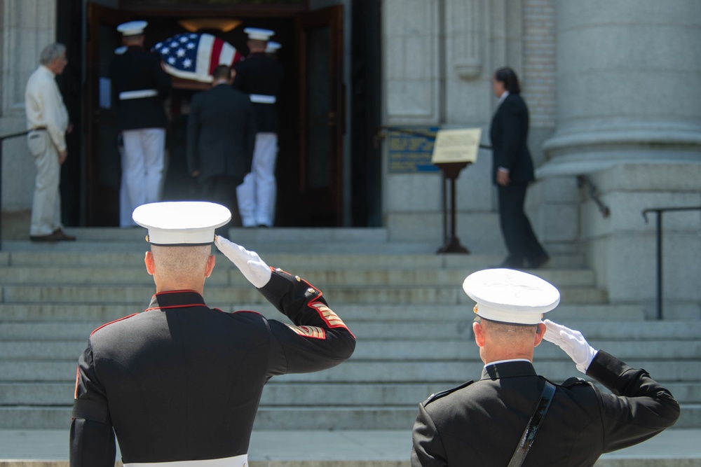 U.S. Naval Academy Funeral of Midshipman 2nd Class Luke Bird