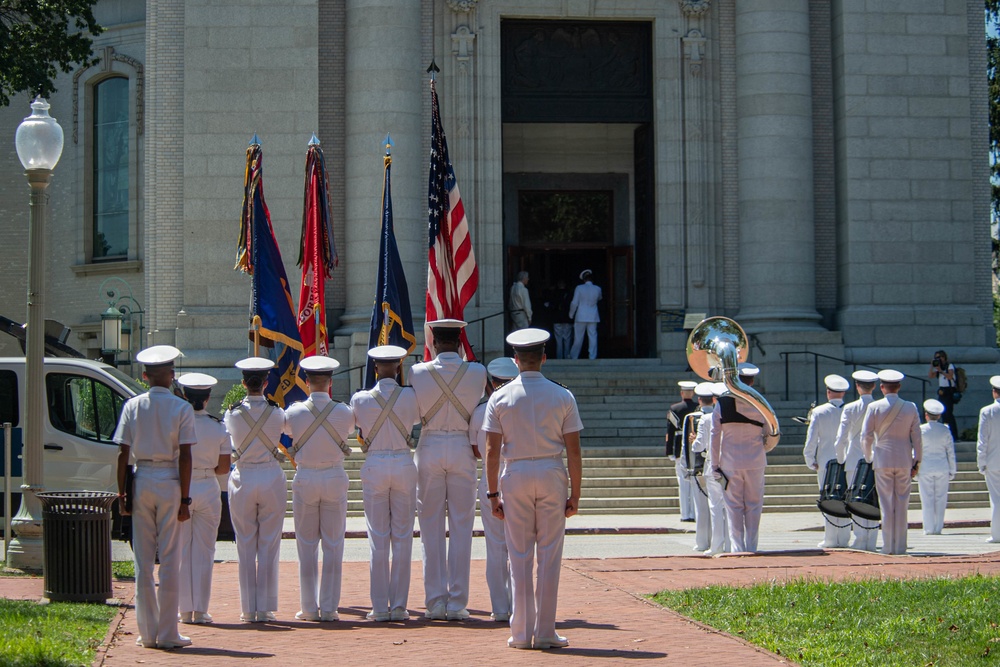 U.S. Naval Academy Funeral of Midshipman 2nd Class Luke Bird