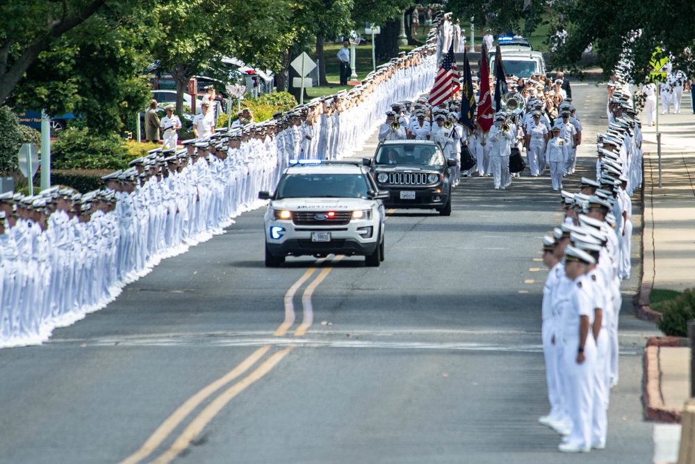 U.S. Naval Academy Funeral of Midshipman 2nd Class Luke Bird