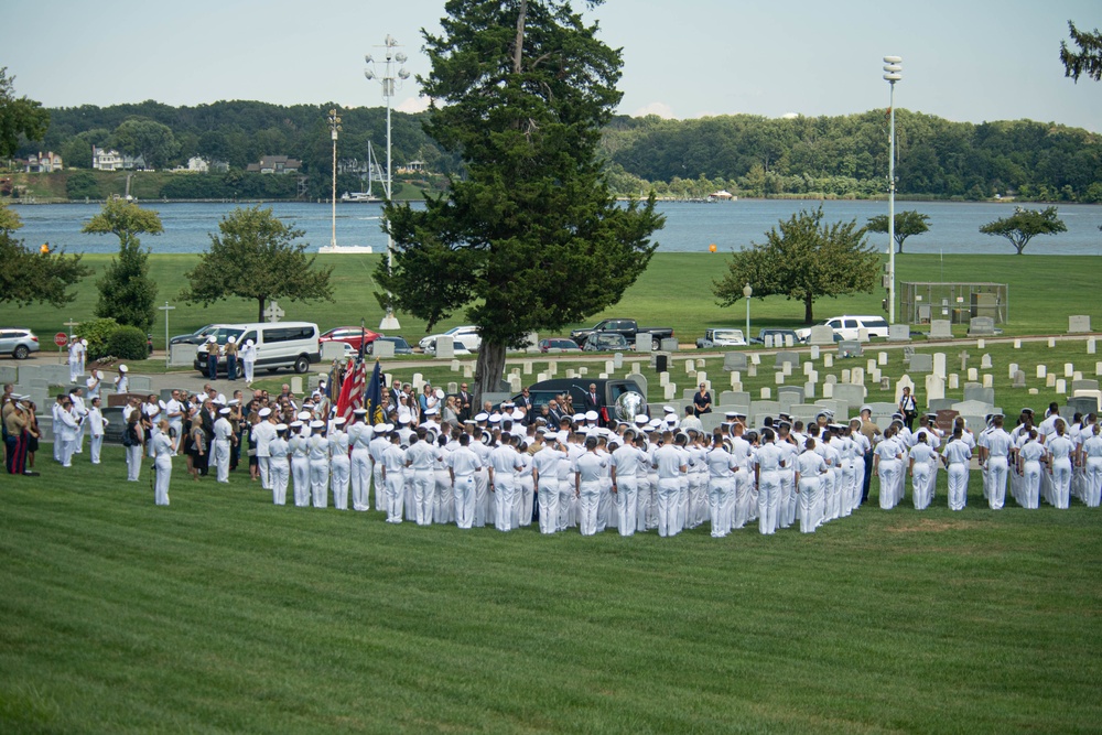 U.S. Naval Academy Funeral of Midshipman 2nd Class Luke Bird