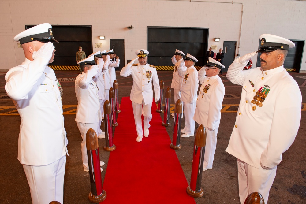 Submarine Group 10 Changes Command; Senior Officer Retires After 3l Years