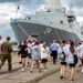 Children of Ukraine visit USS Arlington