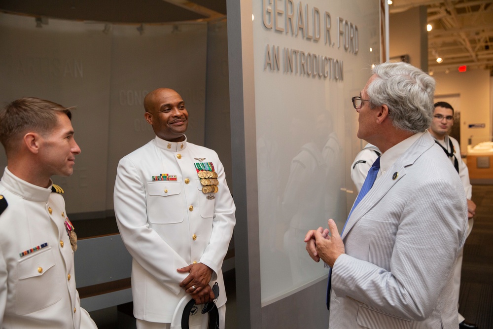 USS Gerald R. Ford (CVN 78) Namesake Visit