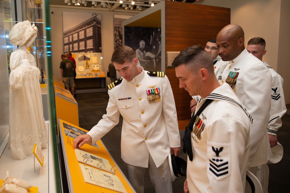 USS Gerald R. Ford (CVN 78) Namesake Visit