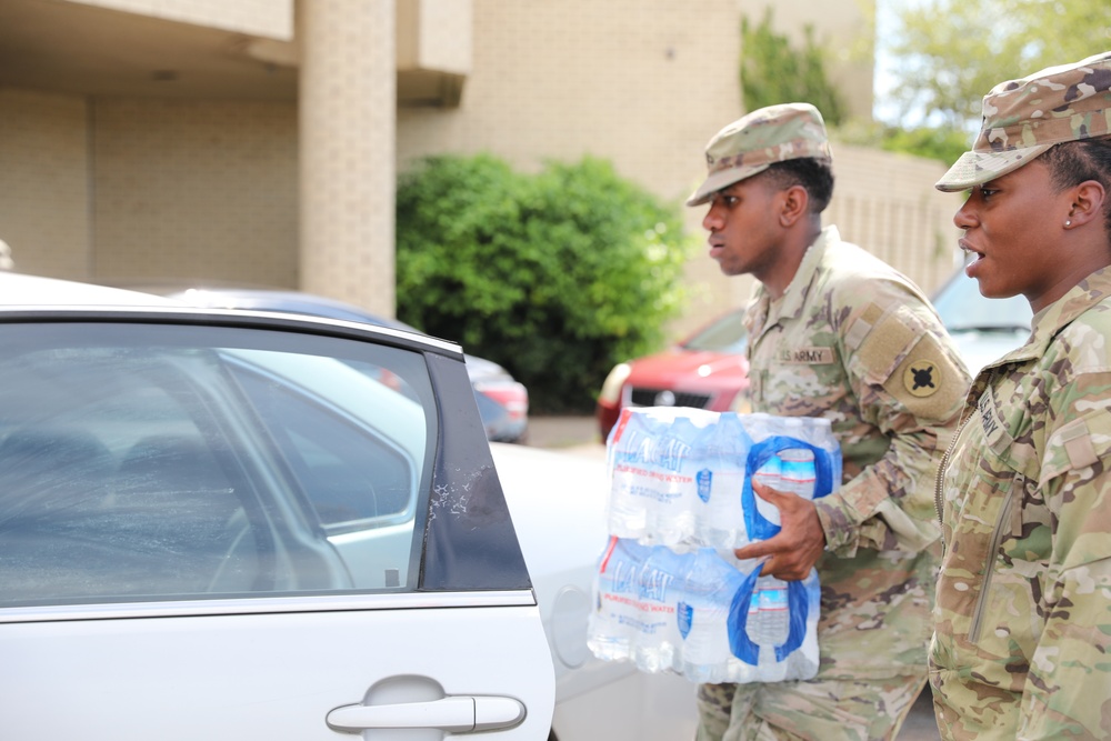 MSNG at Metrocenter Mall assist with Water in Jackson