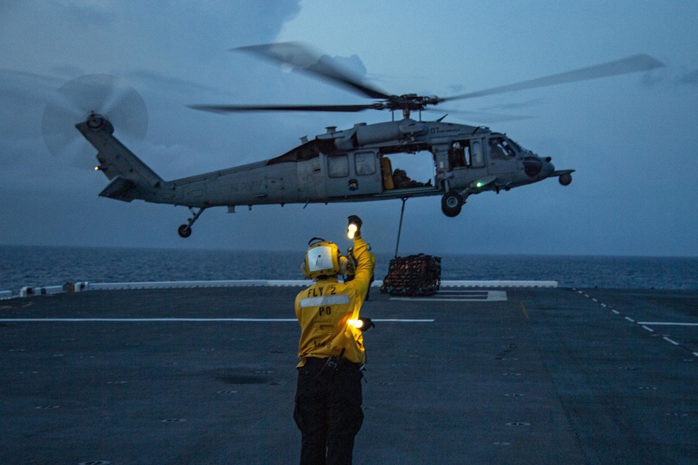 USS America Conducts Flight Ops