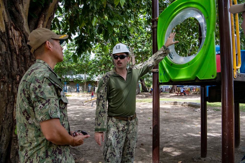 Pacific Partnership 2022 mission commander visits restoration site