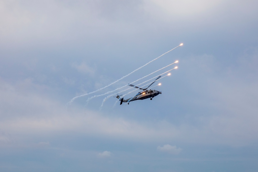 Helicopter Sea Combat Squadron (HSC) 5 Change of Command