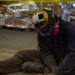 USS Ronald Reagan (CVN 76) Sailors conduct rust control and maintenance