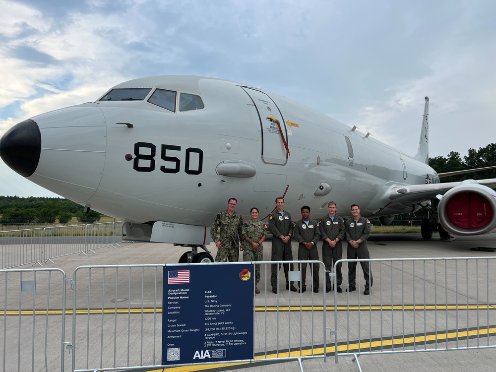 Patrol Squadron Nine Attends Berlin Airshow 2022