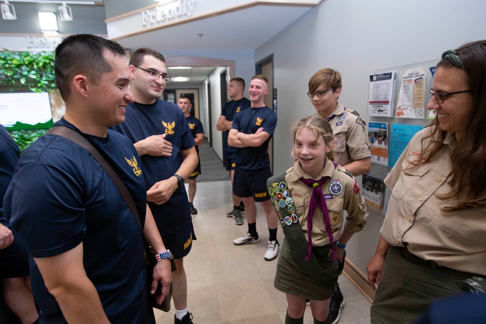 USS Gerald R. Ford (CVN 78) Namesake Visit