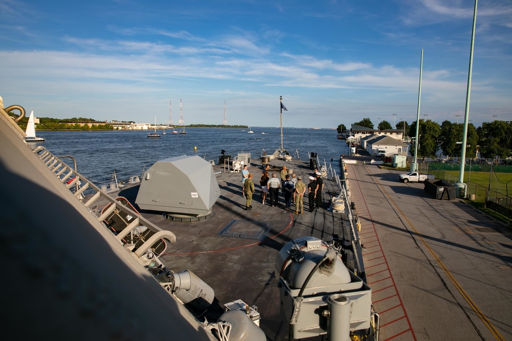 USS Minneapolis-Saint Paul Hosts Tours in Annapolis