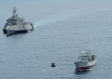 Littoral Combat Ships Conduct Joint Oceania Maritime Support Initiative