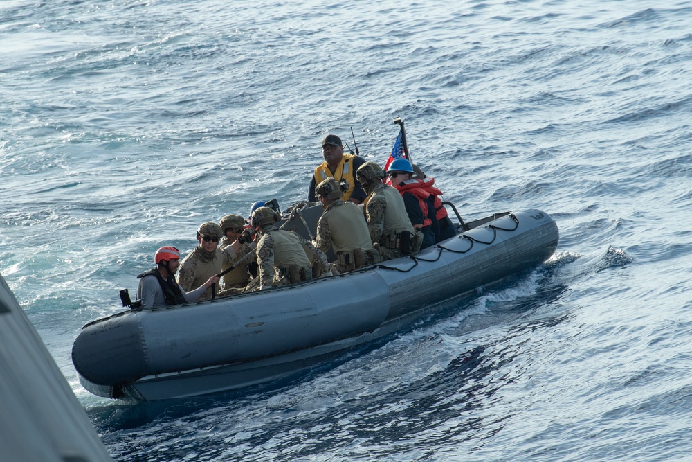 USS Oakland (LCS 24) supports Oceania Maritime Support Initiative (OMSI).