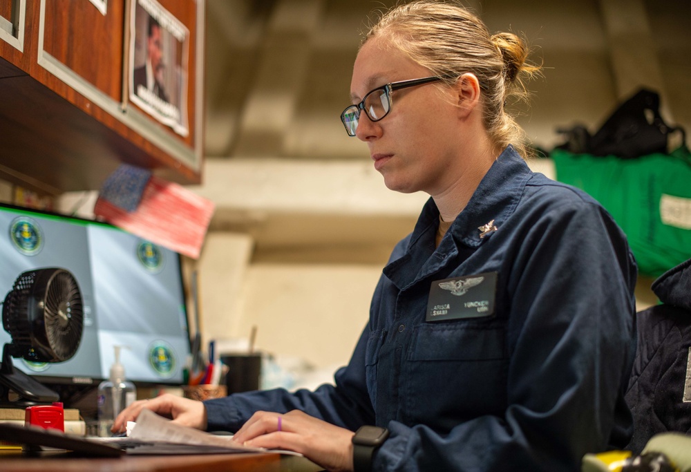 The Harry S. Truman Carrier Strike Group is on a scheduled deployment in the U.S. Naval Forces Europe area of operations, employed by U.S. Sixth Fleet to defend U.S., allied and partner interests.