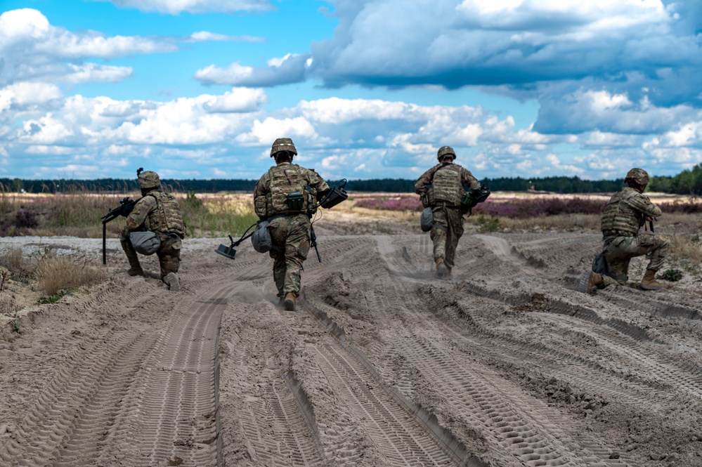 588th BEB Platoon LFX and Route Clearance