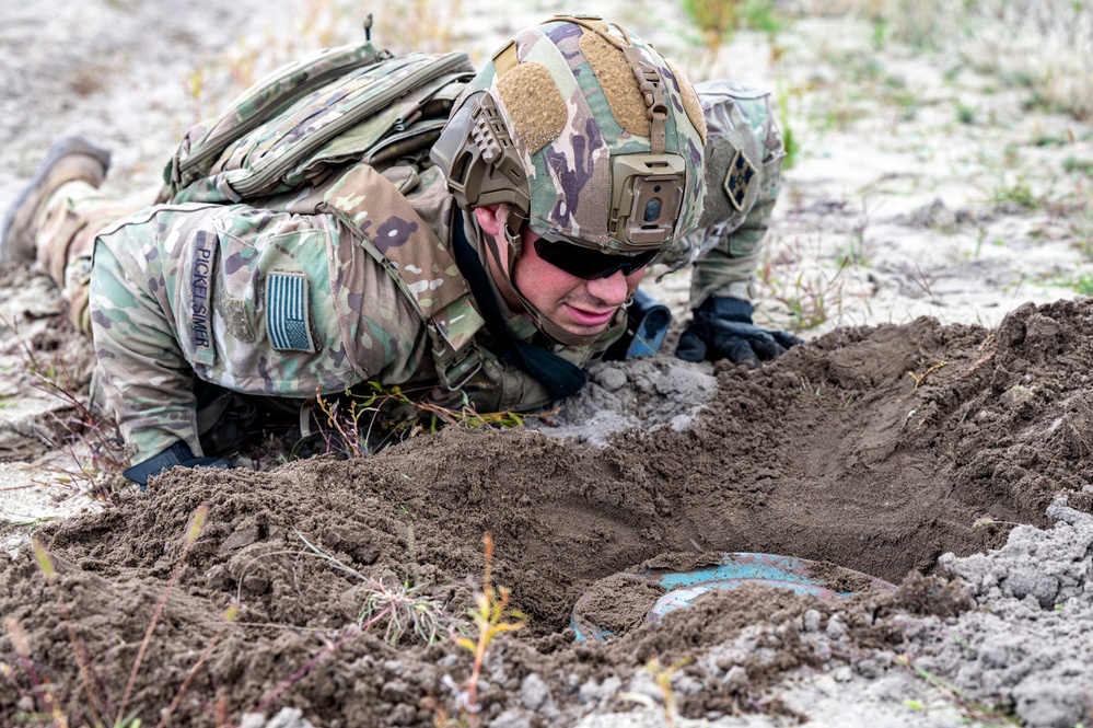 588th BEB Platoon LFX and Route Clearance