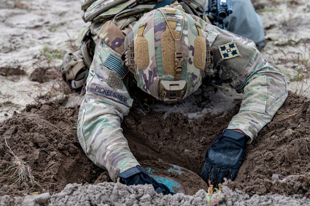 588th BEB Platoon LFX and Route Clearance