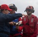 Bainbridge is operating as part of the Harry S. Truman Strike Group in the Atlantic Ocean in support of naval operations to maintain maritime stability and security in order to ensure access, deter aggression and defend U.S., allied and partner interests.