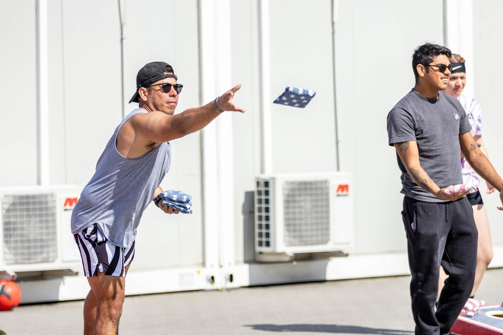 DVIDS Images Throwing Bags [Image 1 of 2]