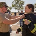 U.S. Marines, RAAF, and RNZAF firefighters conduct conditioning training