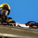 U.S. Marines, RAAF, and RNZAF firefighters conduct conditioning training