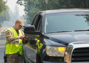 Oregon National Guard Supporting Rum Creek Fire Fighting