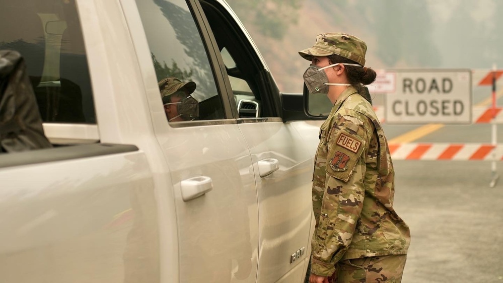 Oregon National Guard Supporting Rum Creek Fire Fighting