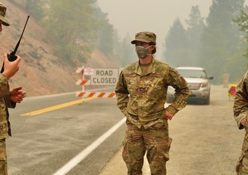 Oregon National Guard Supporting Rum Creek Fire Fighting