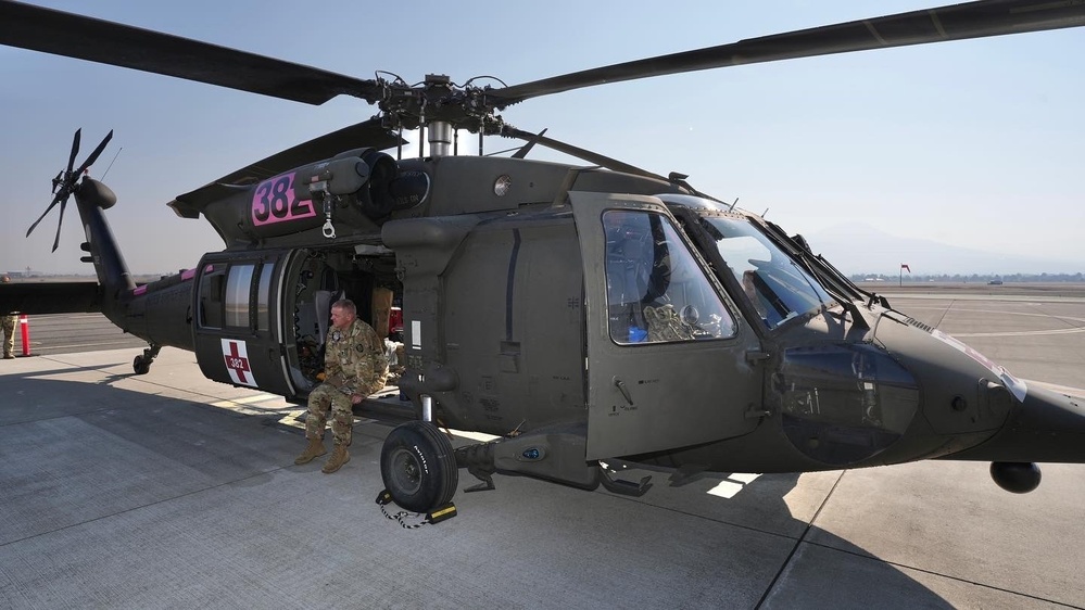 Oregon National Guard Supporting Rum Creek Fire Fighting