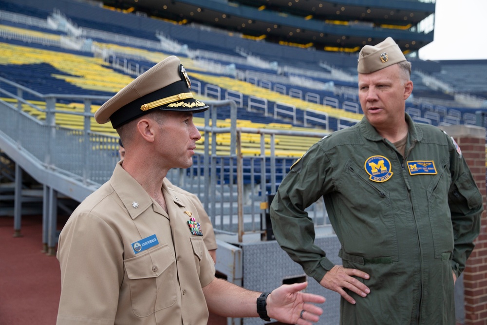 USS Gerald R. Ford (CVN 78) Namesake Visit